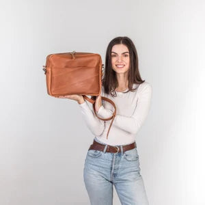 Genuine Leather Crossbody Bags with Zipper | Handmade Leather Crossbody Festival Bag | Leather Bag with Engraving | Personalization Bag
