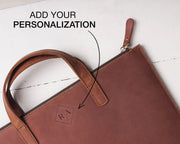 Womens Leather bag for laptop, small leather laptop bag for 13,14,15,16 inches laptops, leather laptop sleeve personalized macbook Pro