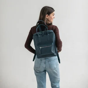 Classic and Durable Leather City Backpack - Perfect for Everyday Use - Handcrafted with Style and Functionality - Urban City Backpack