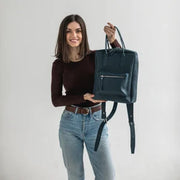 Classic and Durable Leather City Backpack - Perfect for Everyday Use - Handcrafted with Style and Functionality - Urban City Backpack
