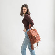 Classic and Durable Leather City Backpack - Perfect for Everyday Use - Handcrafted with Style and Functionality - Urban City Backpack