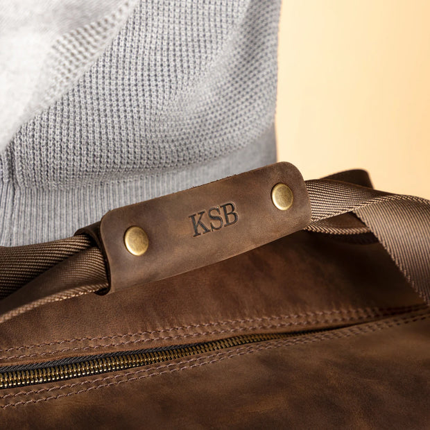 Black Color Full Grain Leather Duffle Bag | Leather Weekender Bag/Leather Holdall | Overnight Bag Men | Carryon Bag