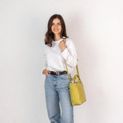 Handcrafted Leather Tote Bag for Women: Unique Design, Superior Craftsmanship | Classic Leather Mini Tote Bag | Stylish Leather Tote Bag