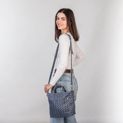 Handmade Leather Mini Tote Bag with Outside Pocket | Personalization Women's Tote Bag | Handcrafted Leather Shoulder Bag | Leather Women Bag