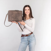 Leather Crossbody Bag for Everyday Use | Leather Shoulder Bag for Womens | Small Large size Crossbody Purse | Leather Crossbody Student Bag