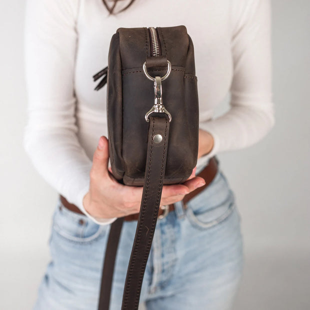 Leather Crossbody Bag for Everyday Use | Leather Shoulder Bag for Womens | Small Large size Crossbody Purse | Leather Crossbody Student Bag