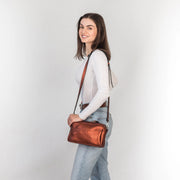 Handmade Perfect Pebble Leather Crossbody Bag | Handcrafted Leather Crossbody Women's Bag | Genuine Leather Shoulder Bag | Crossbody Purse