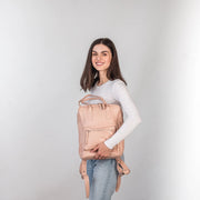 Soft Leather Backpack | Leather Backpack for Student | Leather Women Backpack with Zipper and Pockets | Genuine Leather Travel Backpack
