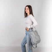 Soft Leather Backpack | Leather Backpack for Student | Leather Women Backpack with Zipper and Pockets | Genuine Leather Travel Backpack