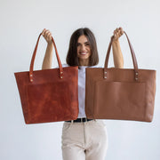 Leather Tote for Women | Tote Leather Bag for Work | Personalization shoulder bag | Leather handbag | Genuine leather handmade crossbody bag
