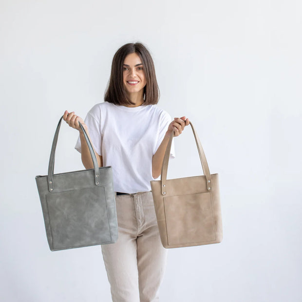 Leather Tote for Women | Tote Leather Bag for Work | Personalization shoulder bag | Leather handbag | Genuine leather handmade crossbody bag