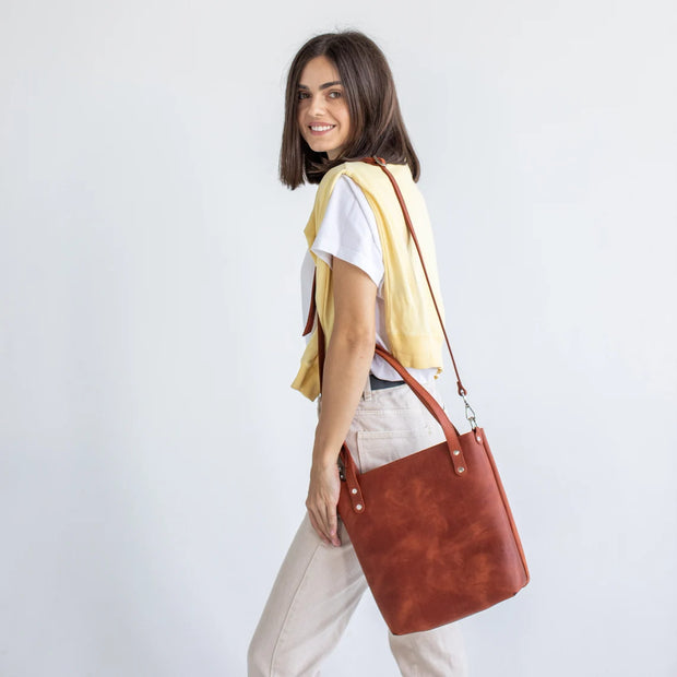 Leather Tote for Women | Tote Leather Bag for Work | Personalization shoulder bag | Leather handbag | Genuine leather handmade crossbody bag