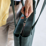 Leather Tote for Women | Tote Leather Bag for Work | Personalization shoulder bag | Leather handbag | Genuine leather handmade crossbody bag