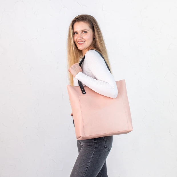 Handmade Pebbled Leather Tote Bag for Women | Genuine Pebbled Leather Shoulder Bag for Everyday Use | Leather Shoulder Women Bag
