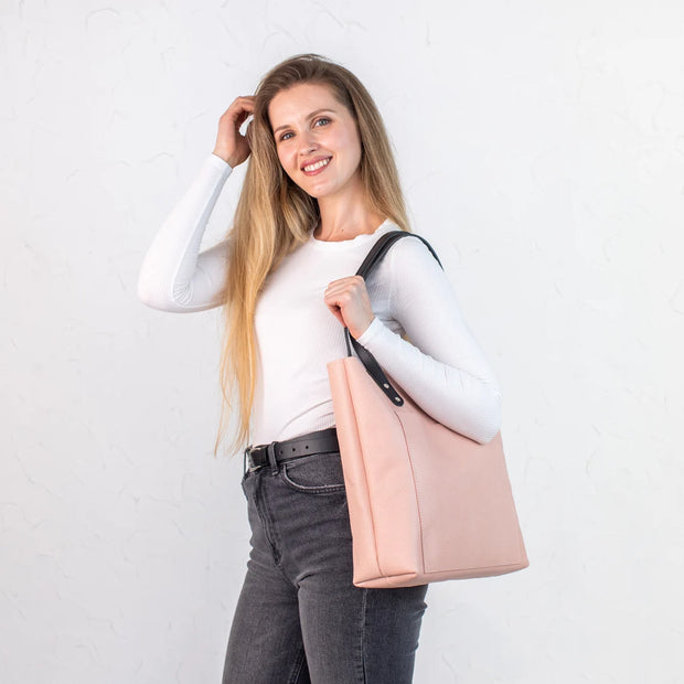 Handmade Pebbled Leather Tote Bag for Women | Genuine Pebbled Leather Shoulder Bag for Everyday Use | Leather Shoulder Women Bag