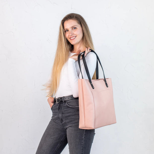 Handmade Pebbled Leather Tote Bag for Women | Genuine Pebbled Leather Shoulder Bag for Everyday Use | Leather Shoulder Women Bag