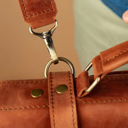 Mens Brown Leather Briefcase - Lawyers Bag, 15 inch Laptop Bag, Genuine Leather Bag, Messenger Bag, Work Bag, Graduation Gifts