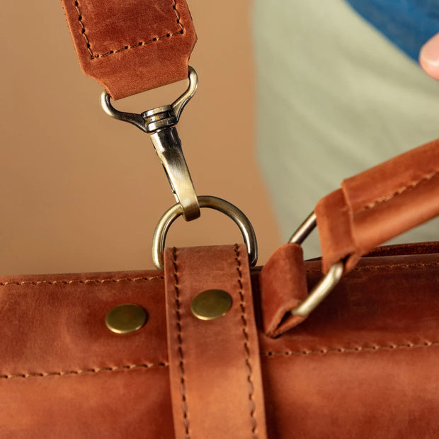Mens Brown Leather Briefcase - Lawyers Bag, 15 inch Laptop Bag, Genuine Leather Bag, Messenger Bag, Work Bag, Graduation Gifts