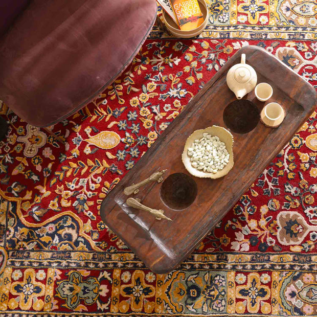 Tufted Jardin Rug 100% New Zealand Woolen High Quality Area Rug For Living, Hall, Kitchen, Dining, Drawing Play Room Carpet Indian Rug (Copy)