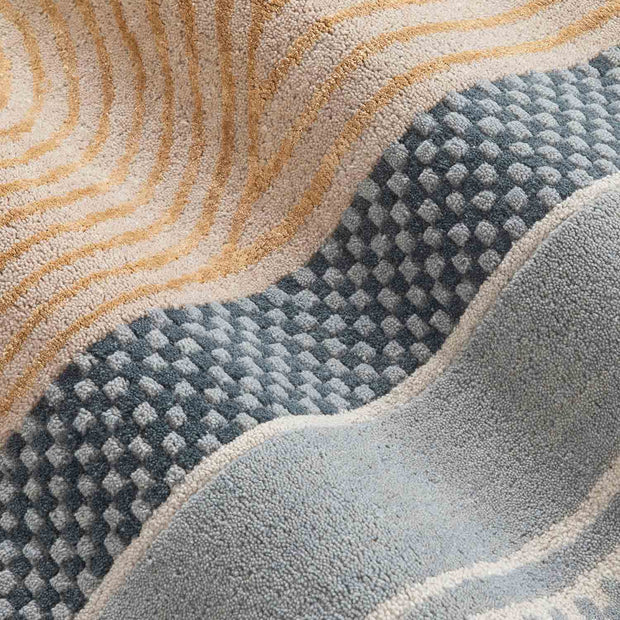 Tufted Jardin Rug 100% New Zealand Woolen High Quality Area Rug For Living, Hall, Kitchen, Dining, Drawing Play Room Carpet Indian Rug