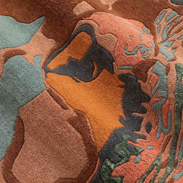 Tufted Jardin Rug 100% New Zealand Woolen High Quality Area Rug For Living, Hall, Kitchen, Dining, Drawing Play Room Carpet Indian Rug