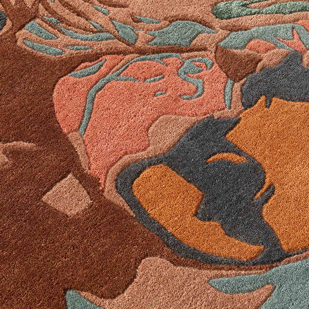 Tufted Jardin Rug 100% New Zealand Woolen High Quality Area Rug For Living, Hall, Kitchen, Dining, Drawing Play Room Carpet Indian Rug