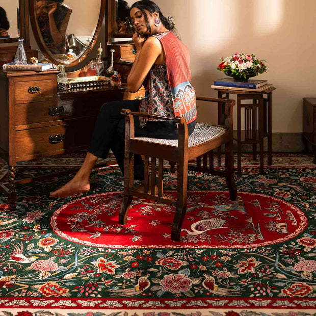 Tufted Jardin Rug 100% New Zealand Woolen High Quality Area Rug For Living, Hall, Kitchen, Dining, Drawing Play Room Carpet Indian Rug