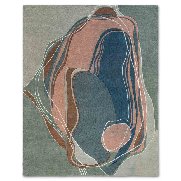 Tufted Jardin Rug 100% New Zealand Woolen High Quality Area Rug For Living, Hall, Kitchen, Dining, Drawing Play Room Carpet Indian Rug