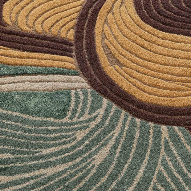 Tufted Jardin Rug 100% New Zealand Woolen High Quality Area Rug For Living, Hall, Kitchen, Dining, Drawing Play Room Carpet Indian Rug