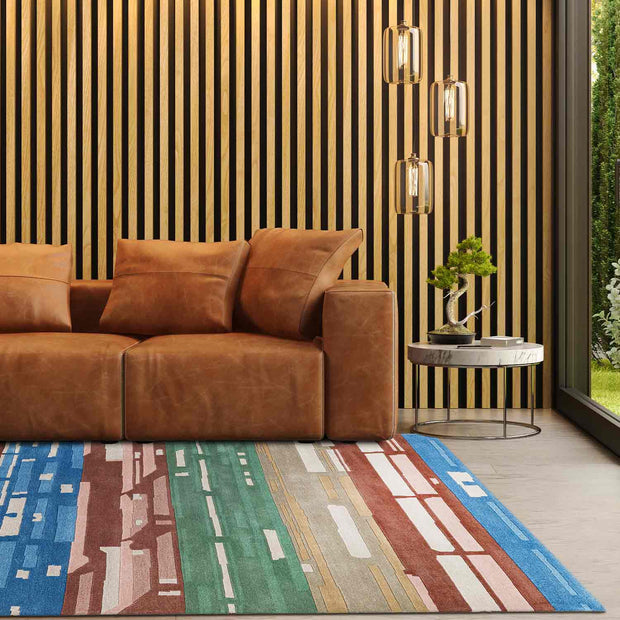 Tufted Jardin Rug 100% New Zealand Woolen High Quality Area Rug For Living, Hall, Kitchen, Dining, Drawing Play Room Carpet Indian Rug