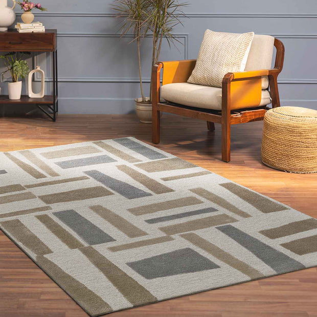 Tufted Jardin Rug 100% New Zealand Woolen High Quality Area Rug For Livinug (Copg, Hall, Kitchen, Dining, Drawing Play Room Carpet Indian Ry)