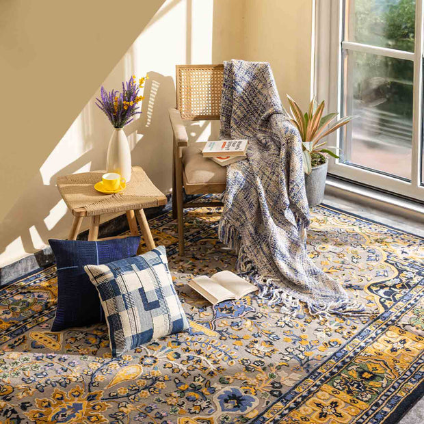 Tufted Jardin Rug 100% New Zealand Woolen High Quality Area Rug For Living, Hall, Kitchen, Dining, Drawing Play Room Carpet Indian Rug