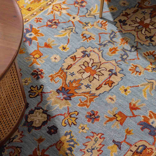 Tufted Jardin Rug 100% New Zealand Woolen High Quality Area Rug For Living, Hall, Kitchen, Dining, Drawing Play Room Carpet Indian Rug