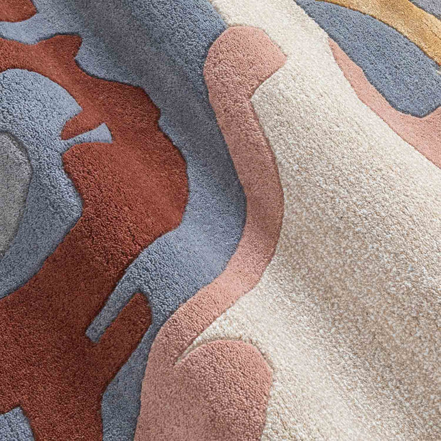 Tufted Jardin Rug 100% New Zealand Woolen High Quality Area Rug For Living, Hall, Kitchen, Dining, Drawing Play Room Carpet Indian Rug