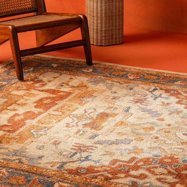 Tufted Jardin Rug 100% New Zealand Woolen High Quality Area Rug For Living, Hall, Kitchen, Dining, Drawing Play Room Carpet Indian Rug