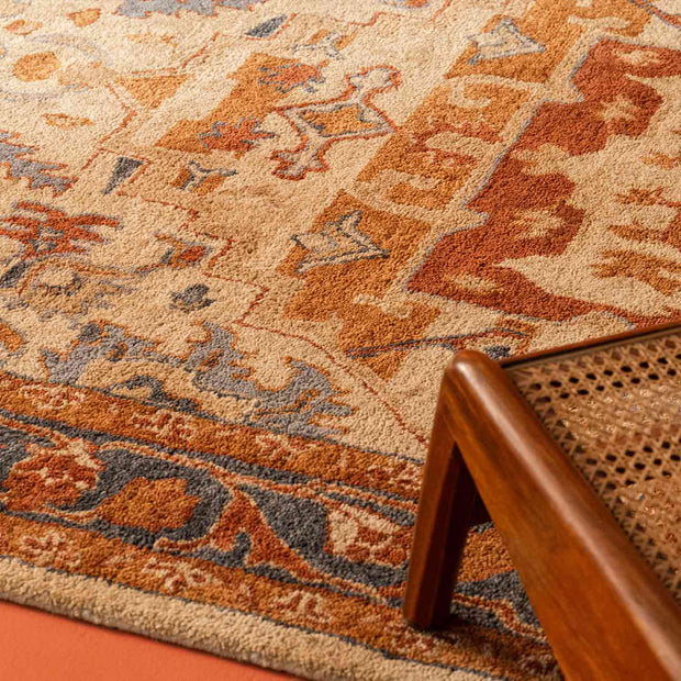 Tufted Jardin Rug 100% New Zealand Woolen High Quality Area Rug For Living, Hall, Kitchen, Dining, Drawing Play Room Carpet Indian Rug