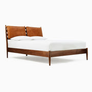 Customized Genuine Leather Headboard Cover, Headboard Cushion, Queen Size Headboard, Wall Hang Cushion Cover, Hanging Leather Headboard