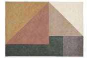 Multi color Abstract Designer hand Tufted Rug Woven Tufted Rug Fine Woolen Custom Area Rug Hand Tuft Rug OVERSIZED RUGS 10X14,10X16,10X18 Ft