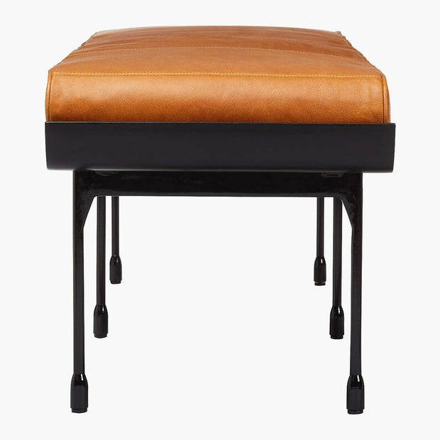 Custom genuine leather replacement cushions. window cushion cover, Ideal for benches, mid-century chairs, Leather Bench Cushion