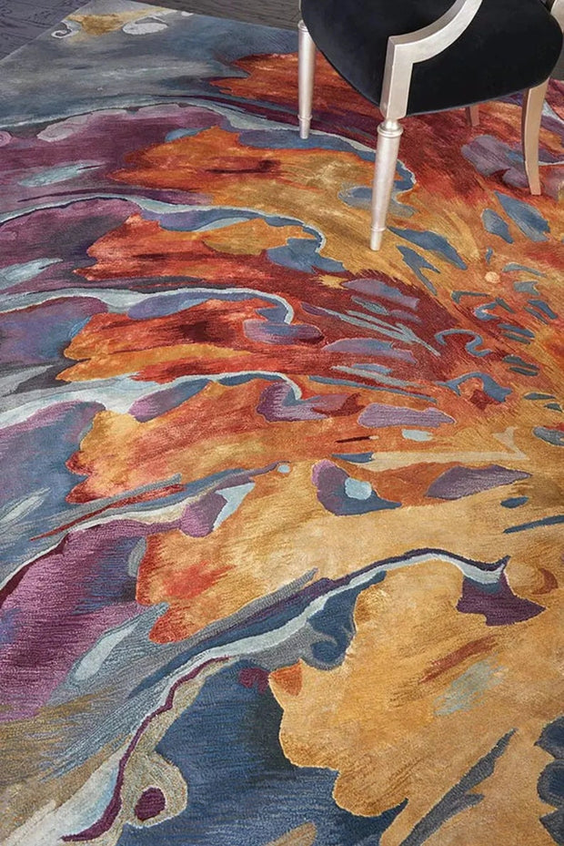 Tufted Jardin Rug 100% New Zealand Woolen High Quality Area Rug For Living, Hall, Kitchen, Dining, Drawing Play Room Carpet Indian Rug