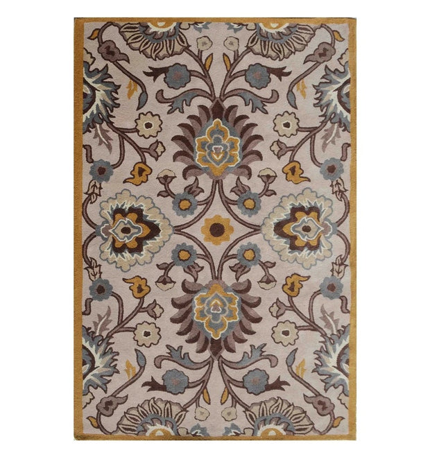 Tufted Jardin Rug 100% New Zealand Woolen High Quality Area Rug For Living, Hall, Kitchen, Dining, Drawing Play Room Carpet Indian Rug
