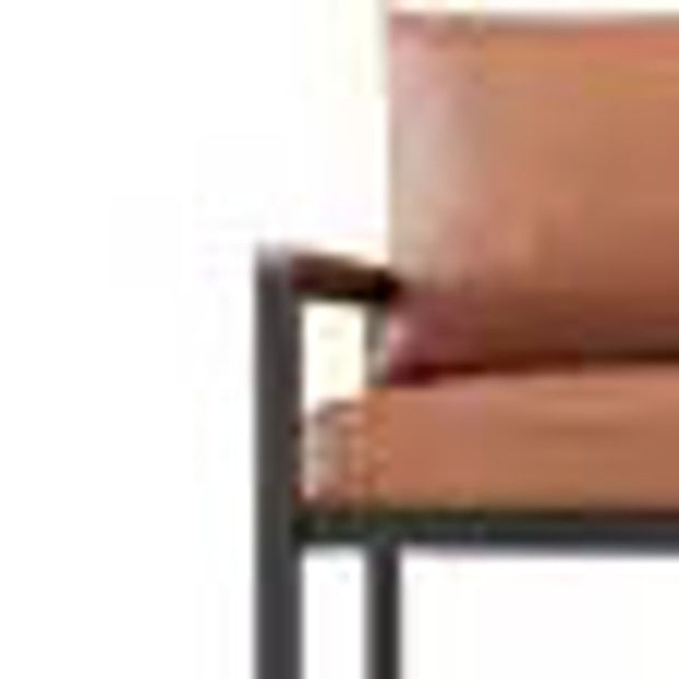 Set of Two custom genuine leather replacement cushions. Ideal for benches, mid-century chairs, leather chair cushion cover, leather pouf
