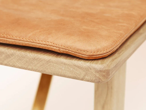 Custom genuine leather replacement cushions. window cushion cover, Ideal for benches, mid-century chairs, Leather Bench Cushion