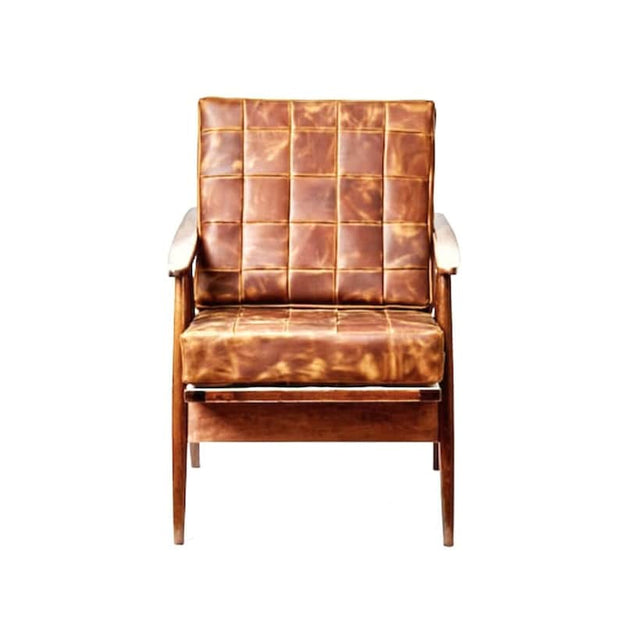 Set of Two custom genuine leather replacement cushions. Ideal for benches, mid-century chairs, leather chair cushion cover, leather pouf