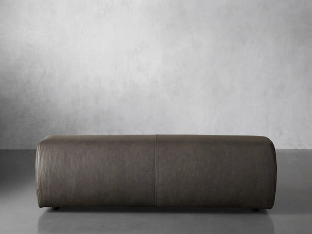 Bench with Full Grain Leather