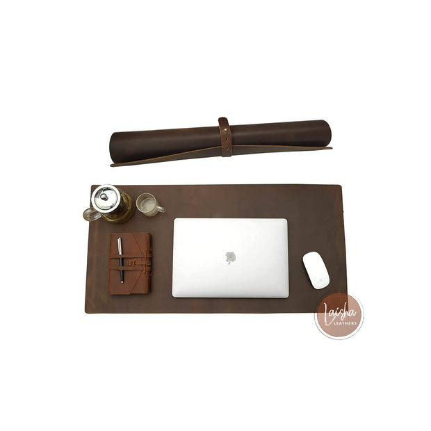 Personalized Fine Leather Mouse Pad Mousepad Office Desk Pad corporate gift business ,Gifts for Him- Gifts for Her- The Architect