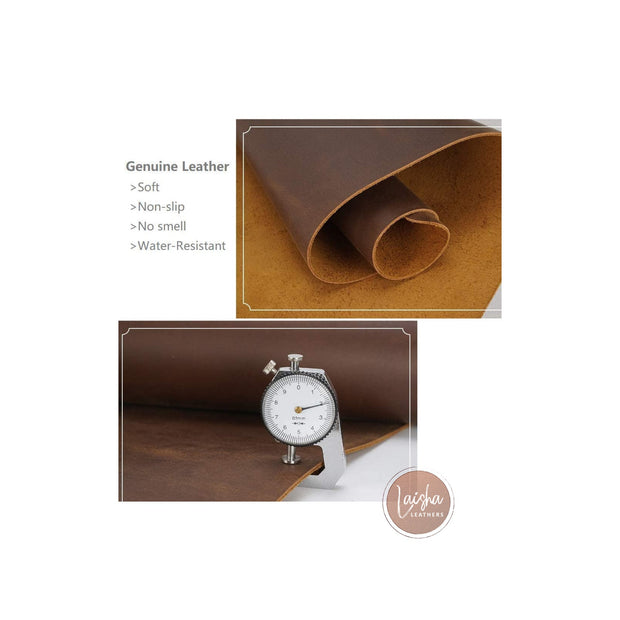 Personalized Fine Leather Mouse Pad Mousepad Office Desk Pad corporate gift business ,Gifts for Him- Gifts for Her- The Architect