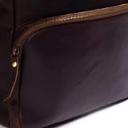 Vintage Leather Backpack, Brown Leather Backpack, Rucksack, Leather Backpack,