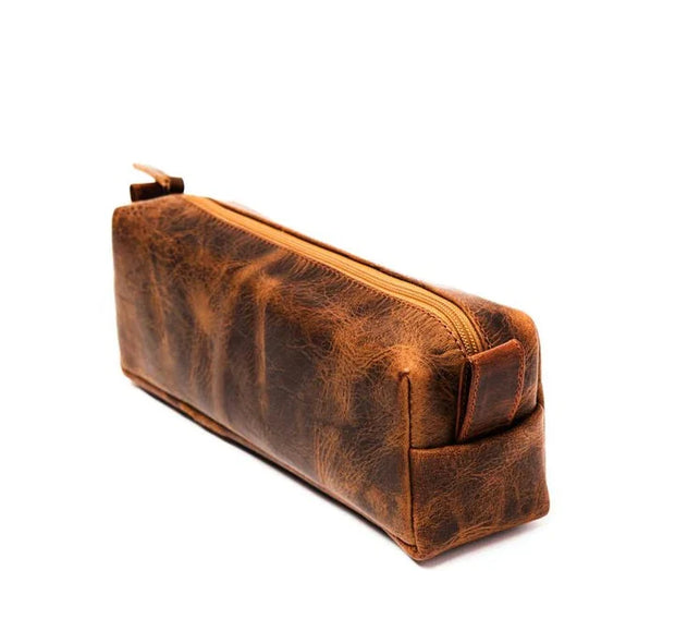 Personalized Groomsmen Gift Dopp Kit Bag Customized Leather Toiletry Bag Monogram Mens Toiletry Bag Leather Custom Gift for Guys Men Wedding