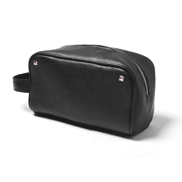 Personalized Groomsmen Gift Dopp Kit Bag Customized Leather Toiletry Bag Monogram Mens Toiletry Bag Leather Custom Gift for Guys Men Wedding
